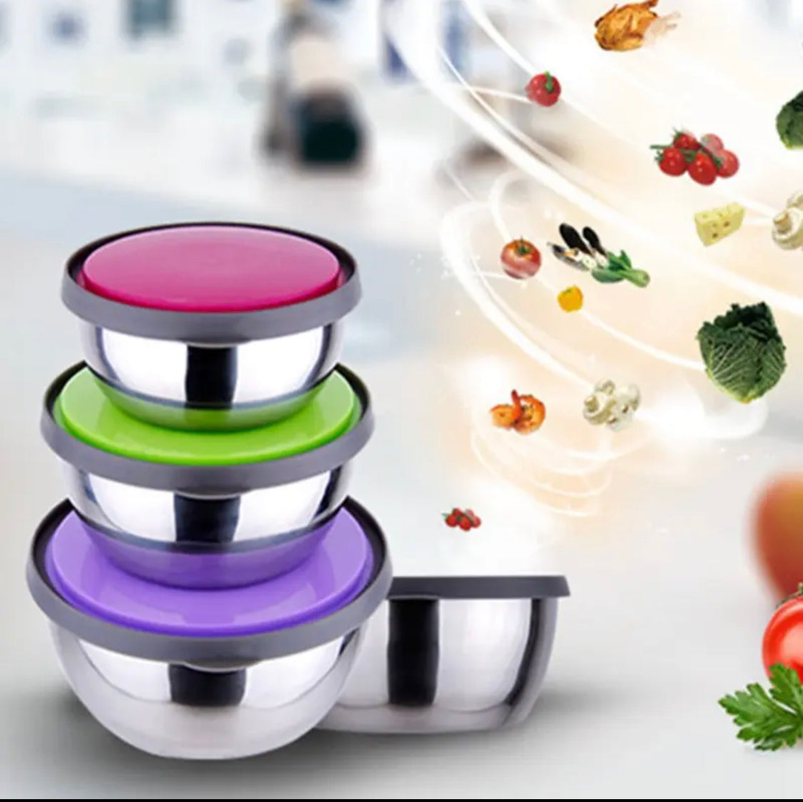Stainless Steel Mixing Bowl, Noodle Bowl, Food Container Stainless Steel Mixing Bowl, Noodle Bowl, Food Container